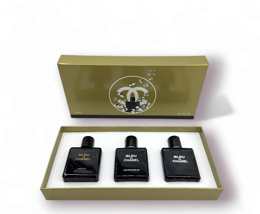 Bleu De Chanel 3 In 1 New Gift Set 3x30mL