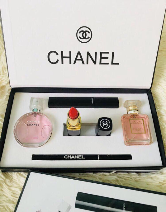 Chanel 5 in 1 Makeup Gift Set