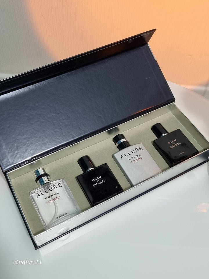 Chanel For Men 4 In 1 Gift Set 4x25mL