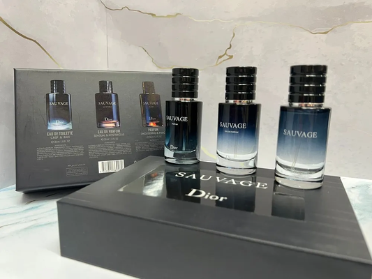 Dior Sauvage 3 In 1 Gift Set 3x30mL