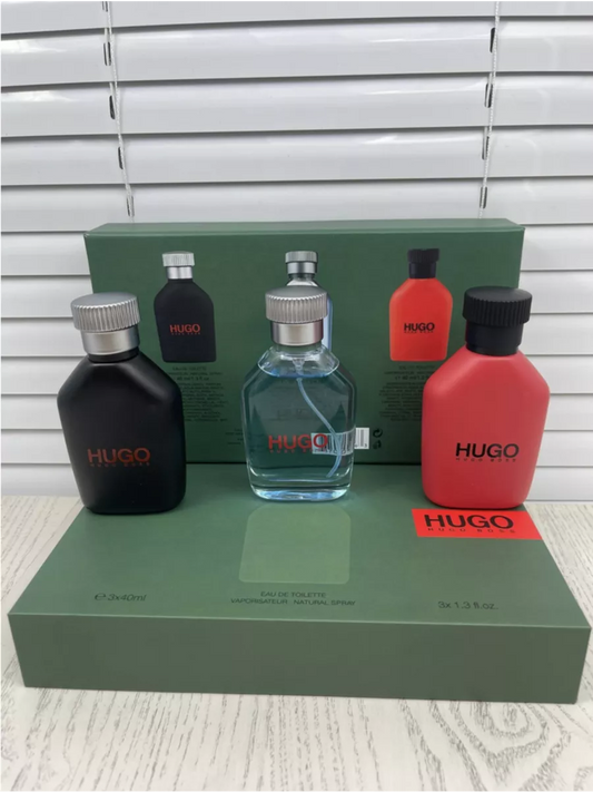 Hugo Boss EDT 3 In 1 Gift Set 3x40mL